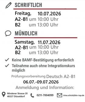 A2 B1 B2   Prüfung 